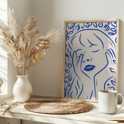 Gentle Flower Dream - Stretched Canvas, Poster or Fine Art Print I Heart Wall Art