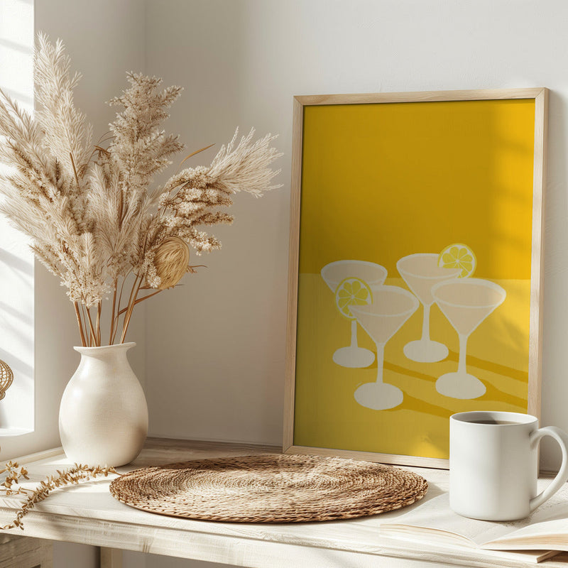 DRINKZ - Stretched Canvas, Poster or Fine Art Print I Heart Wall Art