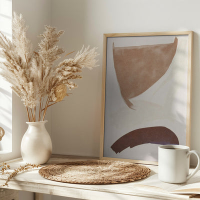 Geometric figure I - Stretched Canvas, Poster or Fine Art Print I Heart Wall Art