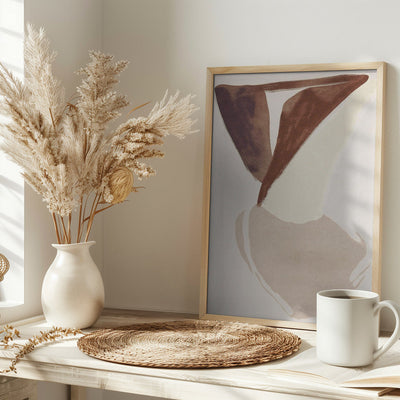 Geometric figure III - Stretched Canvas, Poster or Fine Art Print I Heart Wall Art