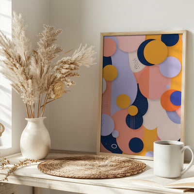 Color Sphere Fusion - Stretched Canvas, Poster or Fine Art Print I Heart Wall Art