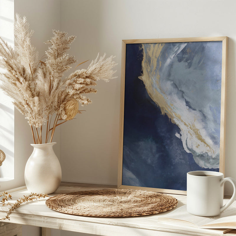 Golden Drift - Stretched Canvas, Poster or Fine Art Print I Heart Wall Art