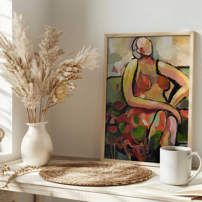 Folk Dancer - Stretched Canvas, Poster or Fine Art Print