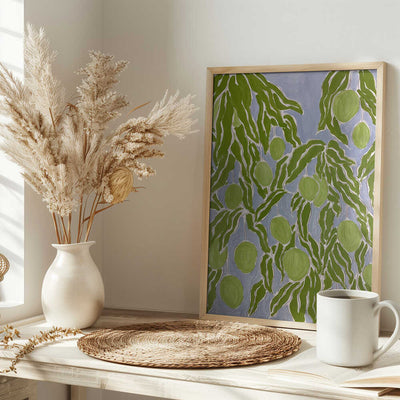 Raw Mango - Stretched Canvas, Poster or Fine Art Print