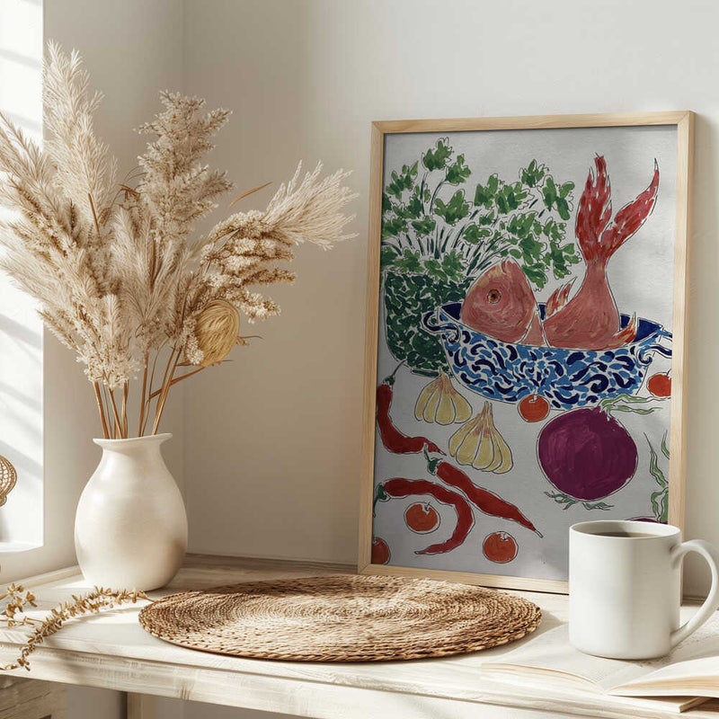 Calm Before Storm - Stretched Canvas, Poster or Fine Art Print