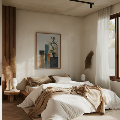 Geometric Stillife - Stretched Canvas, Poster or Fine Art Print I Heart Wall Art