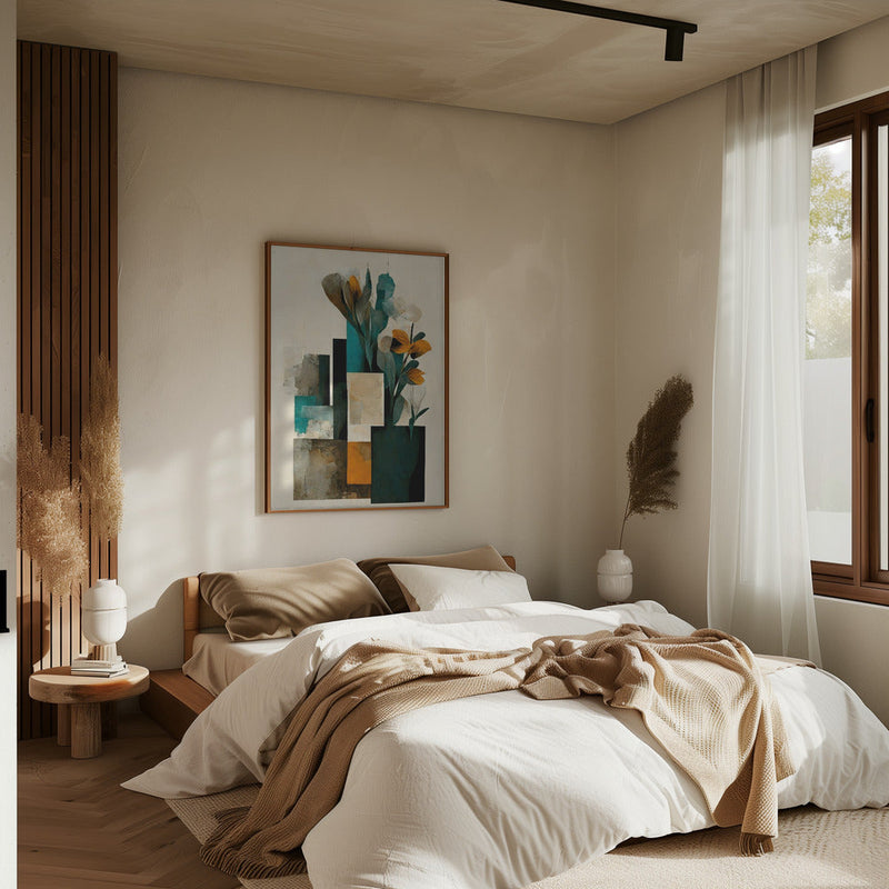 Abstract Arrangement - Stretched Canvas, Poster or Fine Art Print I Heart Wall Art