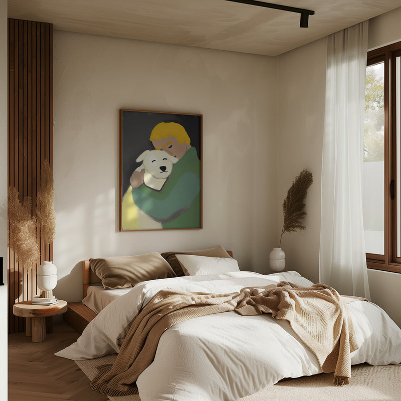 Oh My Dog - Stretched Canvas, Poster or Fine Art Print I Heart Wall Art