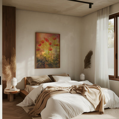 Fire - Stretched Canvas, Poster or Fine Art Print I Heart Wall Art