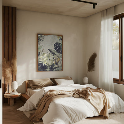 I Jungle01x a 50x70xb - Stretched Canvas, Poster or Fine Art Print I Heart Wall Art