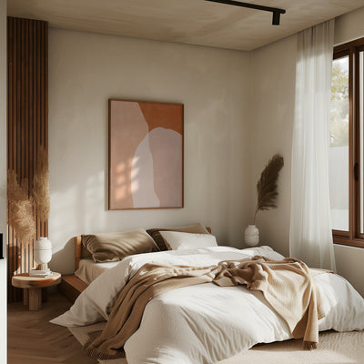 Earthy Layers - Stretched Canvas, Poster or Fine Art Print I Heart Wall Art