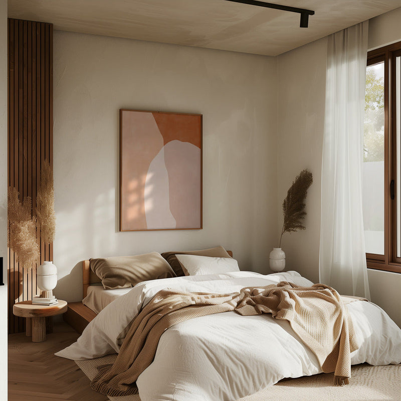 Earthy Layers - Stretched Canvas, Poster or Fine Art Print I Heart Wall Art