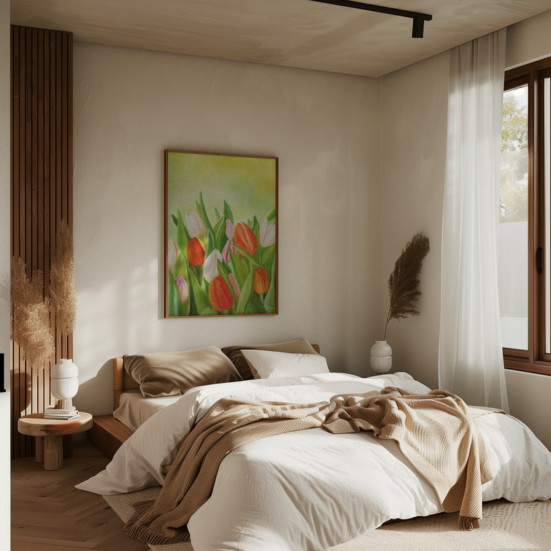 Colors of Spring - Stretched Canvas, Poster or Fine Art Print I Heart Wall Art