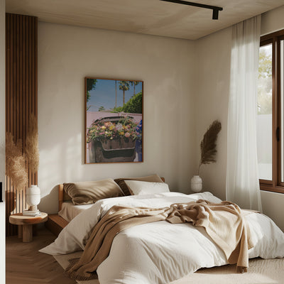 Palm Springs Curb - Stretched Canvas, Poster or Fine Art Print I Heart Wall Art