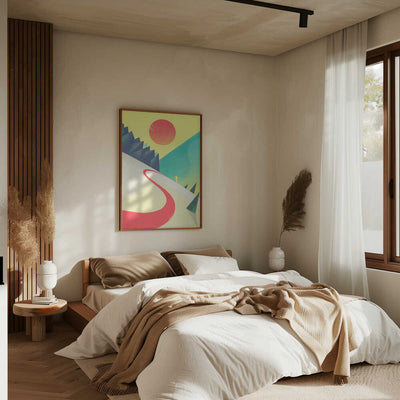 The Last Run - Stretched Canvas, Poster or Fine Art Print