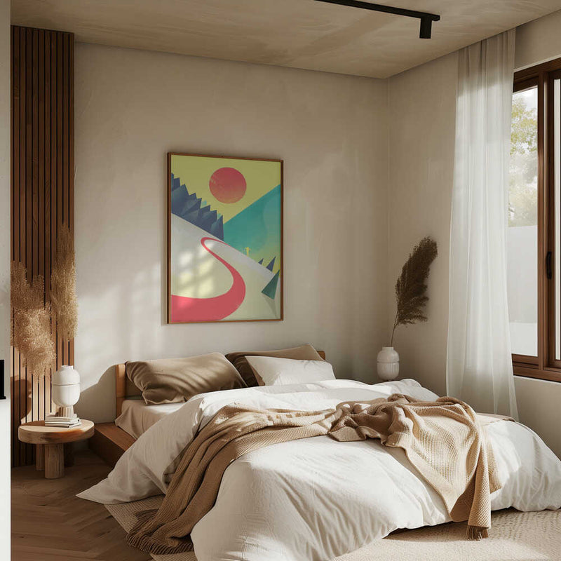 The Last Run - Stretched Canvas, Poster or Fine Art Print