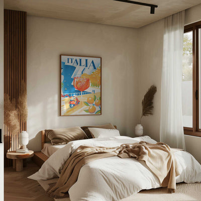 Italia - Stretched Canvas, Poster or Fine Art Print