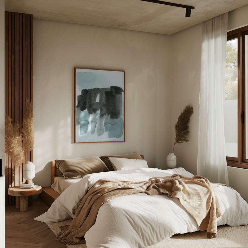 Static Movement - Stretched Canvas, Poster or Fine Art Print I Heart Wall Art