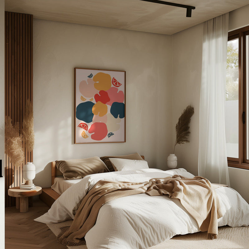 Zestful Zen - Stretched Canvas, Poster or Fine Art Print I Heart Wall Art