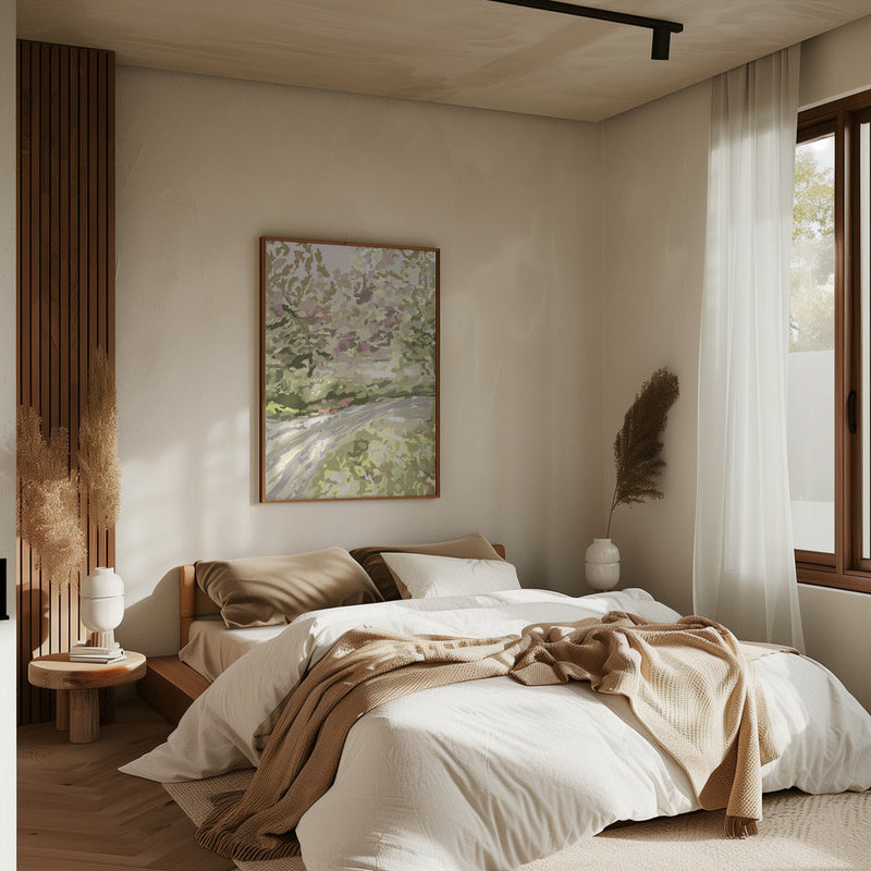 Bumps and Blooms, Stellenbosch, South Africa, 2024 - Stretched Canvas, Poster or Fine Art Print I Heart Wall Art