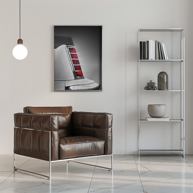 US classic car continental abstract 1977 - Stretched Canvas, Poster or Fine Art Print I Heart Wall Art