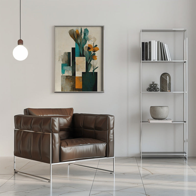 Abstract Arrangement - Stretched Canvas, Poster or Fine Art Print I Heart Wall Art