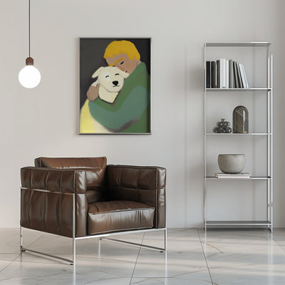 Oh My Dog - Stretched Canvas, Poster or Fine Art Print I Heart Wall Art