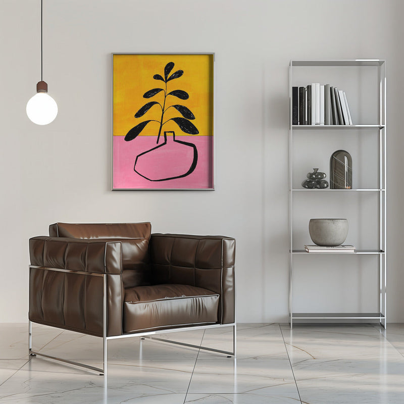 At Home - Stretched Canvas, Poster or Fine Art Print I Heart Wall Art