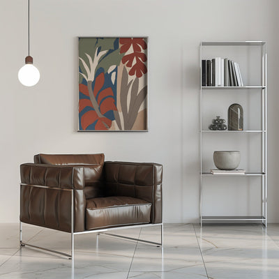 Botanical Impression No 1 - Stretched Canvas, Poster or Fine Art Print I Heart Wall Art