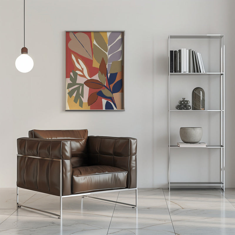 Botanical Impression No 3 - Stretched Canvas, Poster or Fine Art Print I Heart Wall Art