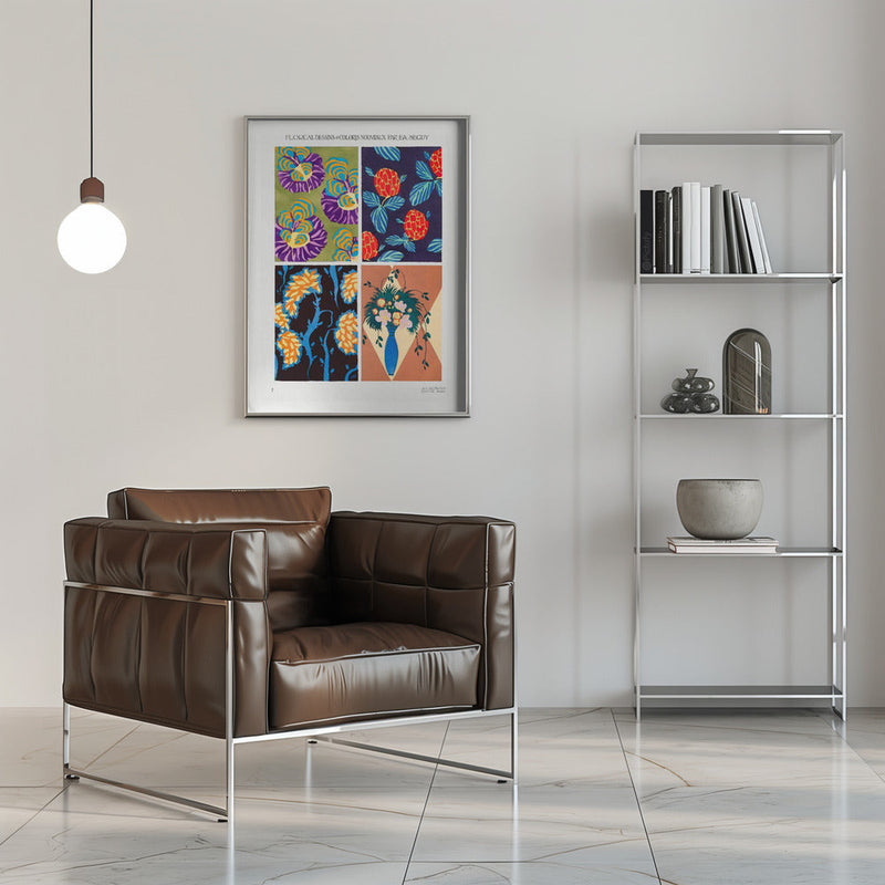 Patterns 7 - Stretched Canvas, Poster or Fine Art Print I Heart Wall Art