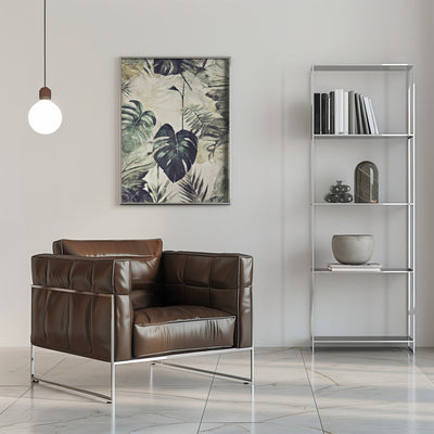 I Jungle01x a 50x70xa - Stretched Canvas, Poster or Fine Art Print I Heart Wall Art