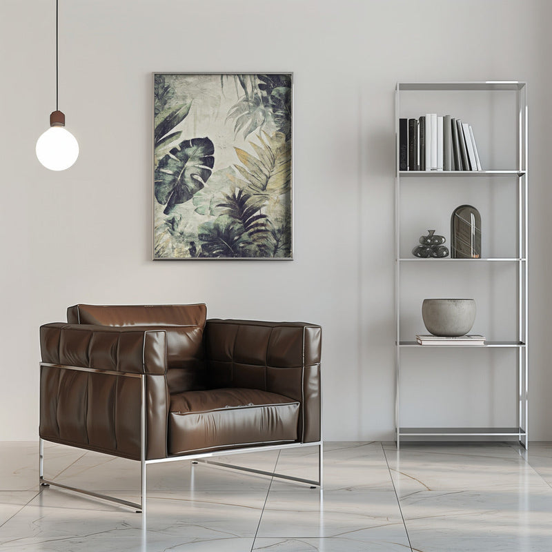 I Jungle01x a 50x70xc - Stretched Canvas, Poster or Fine Art Print I Heart Wall Art