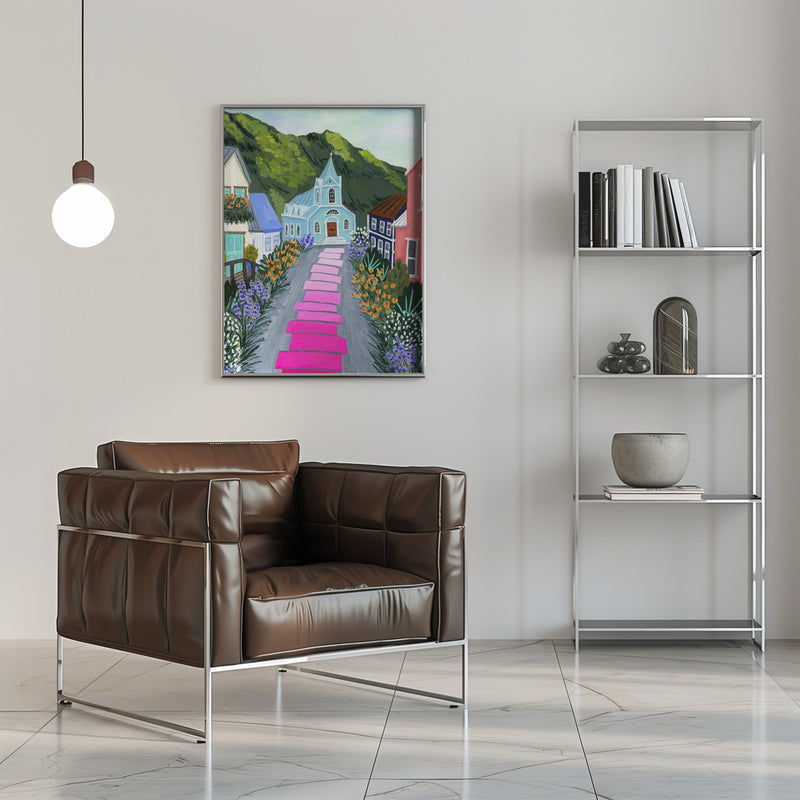 Seydisfjordur - Stretched Canvas, Poster or Fine Art Print I Heart Wall Art