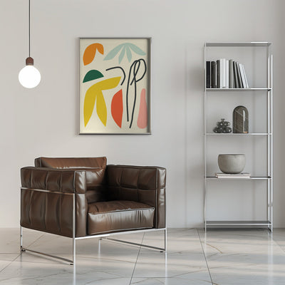 Composition - Stretched Canvas, Poster or Fine Art Print I Heart Wall Art