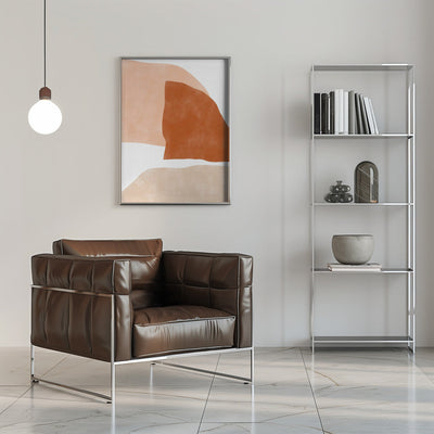 Gentle Earth Tones - Stretched Canvas, Poster or Fine Art Print I Heart Wall Art