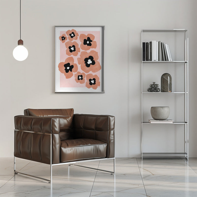 Blossom Harmony - Stretched Canvas, Poster or Fine Art Print I Heart Wall Art