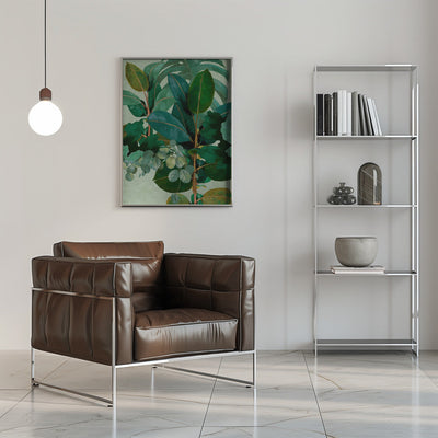 Leaves More 9 Kopie - Stretched Canvas, Poster or Fine Art Print I Heart Wall Art