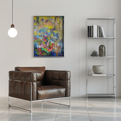 Vivid Nature Dance - Stretched Canvas, Poster or Fine Art Print I Heart Wall Art