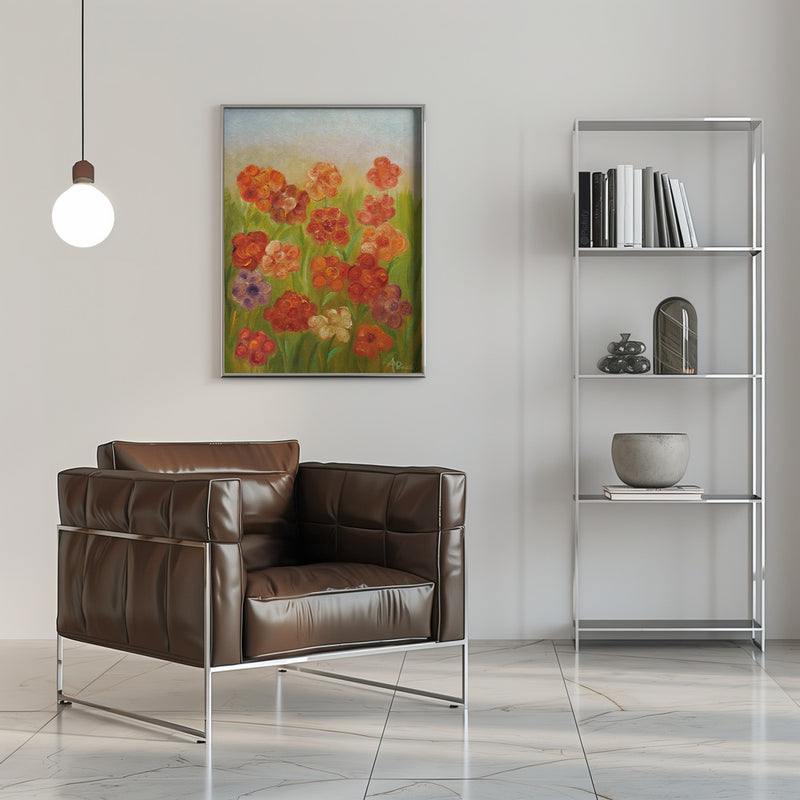 The Garden of Joy - Stretched Canvas, Poster or Fine Art Print I Heart Wall Art