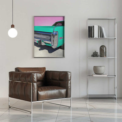 Mint Green 73 Imperial - Stretched Canvas, Poster or Fine Art Print I Heart Wall Art