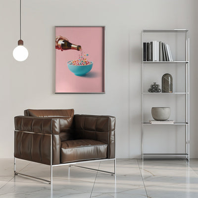 Good Morning - Stretched Canvas, Poster or Fine Art Print I Heart Wall Art