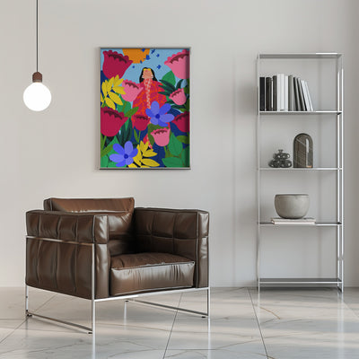 9933x14043 Din 70 - Stretched Canvas, Poster or Fine Art Print I Heart Wall Art