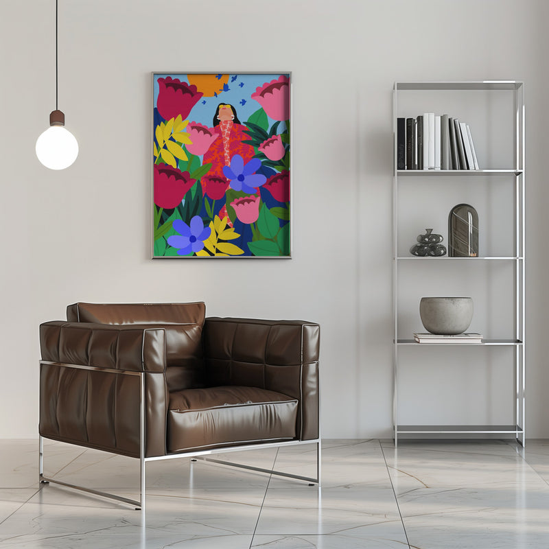 9933x14043 Din 70 - Stretched Canvas, Poster or Fine Art Print I Heart Wall Art