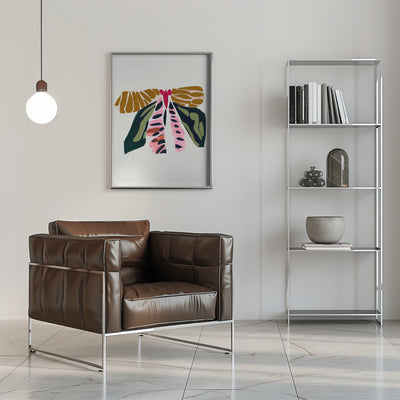 9933x14043 Din 140 Abstract Butterfly.png - Stretched Canvas, Poster or Fine Art Print I Heart Wall Art