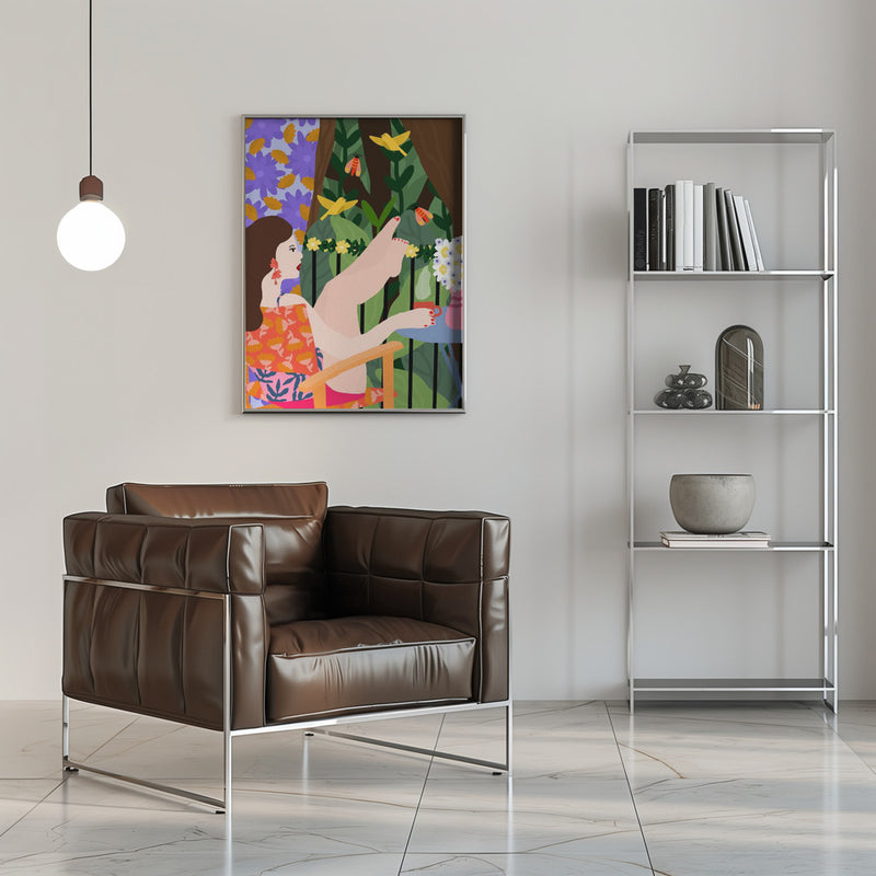 9933x14043 Din 18 - Stretched Canvas, Poster or Fine Art Print I Heart Wall Art