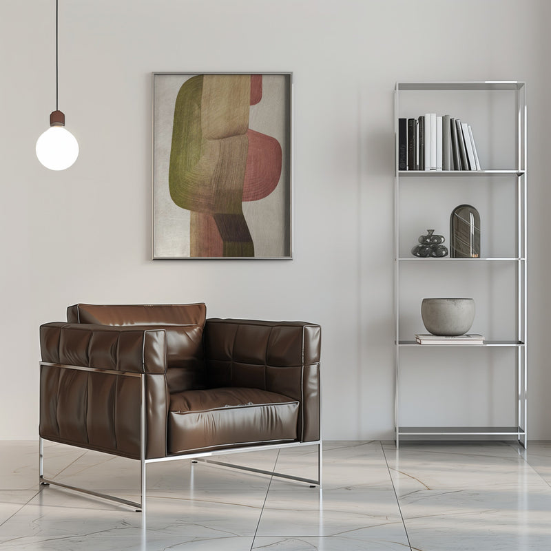 Metal Brushs nº3 - Stretched Canvas, Poster or Fine Art Print I Heart Wall Art