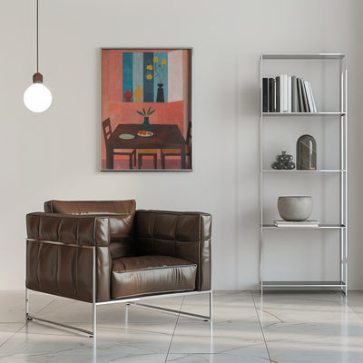 The Restaurant - Stretched Canvas, Poster or Fine Art Print I Heart Wall Art