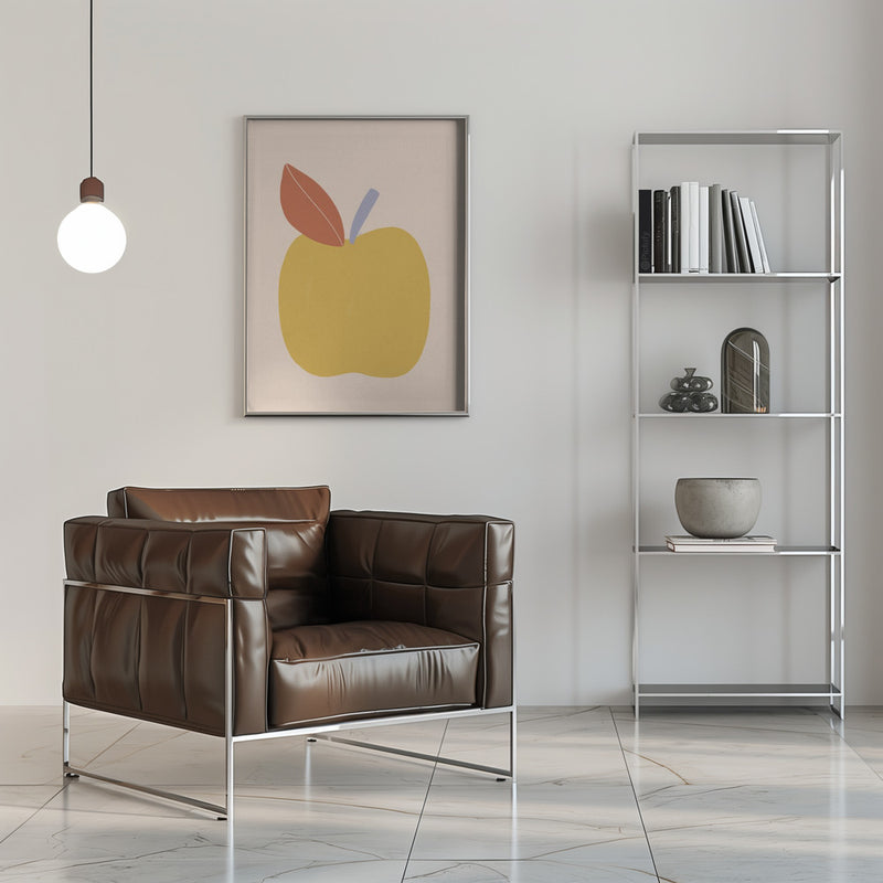 Apple - Stretched Canvas, Poster or Fine Art Print I Heart Wall Art