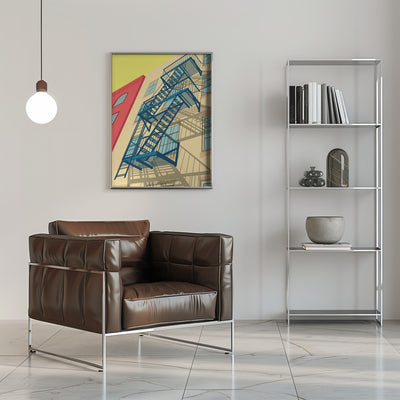 New York West Village - Stretched Canvas, Poster or Fine Art Print I Heart Wall Art